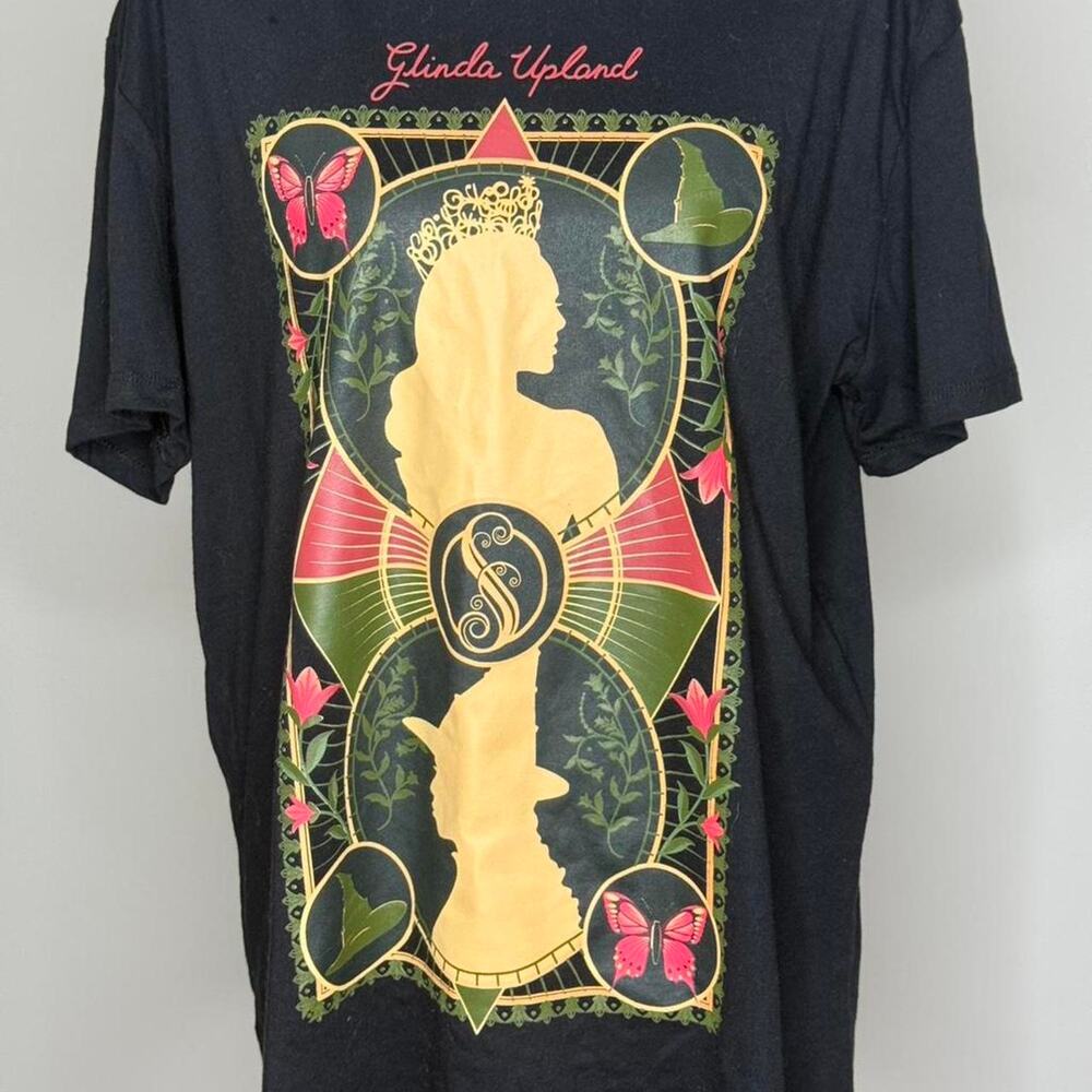 Wicked Glinda Upland Graphic Tee L Witchy Cottagecore Broadway